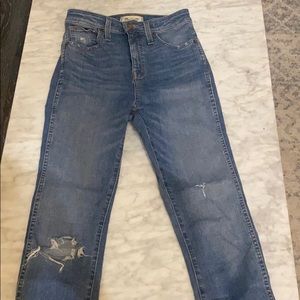 Madewell curvy high rise skinny